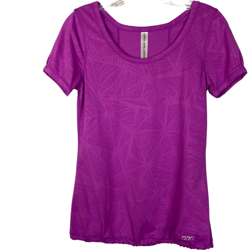 Lorna Jane Active Magenta Top